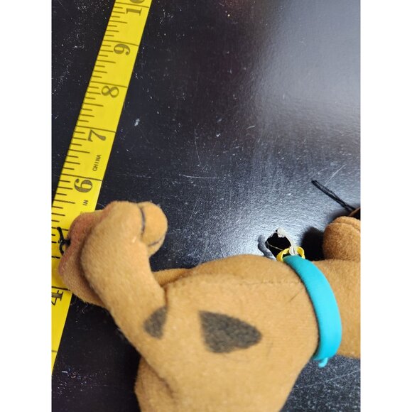 Scooby-Doo Plush Toy 6" Cartoon Network Brown Stuffed Animal With Blue Collar - Picture 7 of 8